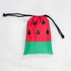 Watermelon Poncho Red Bag