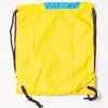 Yellow Pink Silver Drawstring Backpack Back Zoom