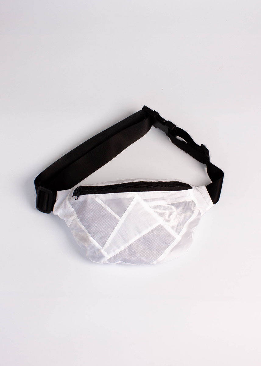 Black and White Fanny Pack - 0
