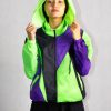 Neon Green Windbreaker Jacket 1