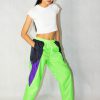 Neon Green Windbreaker Track Pants 5
